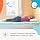 Linenspa 2 Inch Egg Crate Gel Memory Foam Topper, Reversible, Queen Size | Egg crate convoluted design, Reversible for two feels, Promotes airflow, Relieves pressure points, Gel-infused foam