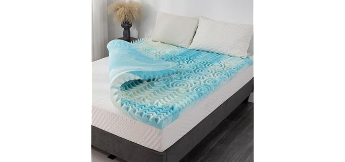 MLILY Egg Crate Gel Topper