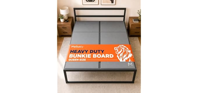 Meliusly Heavy Duty Low Profile Bunkie Board Support