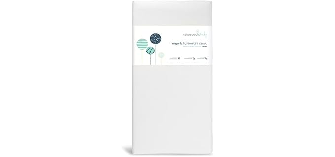 Naturepedic Lightweight 2-Stage Organic Crib Mattress