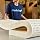 Pure Green Natural Latex Mattress Topper - Firm - 2 Inch - Queen Size (GOLS Certified Organic)