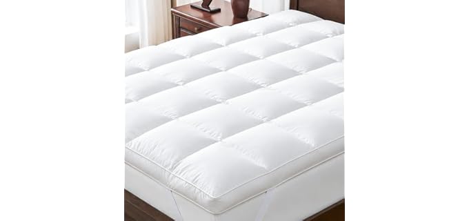 ROSE FEATHER Dual Layer Topper