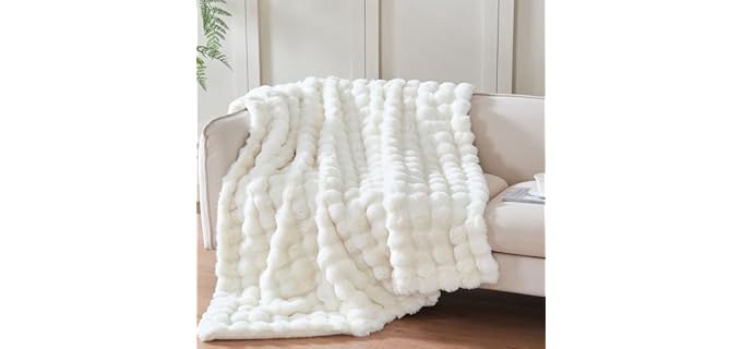 Serenhom Faux Fur Throw