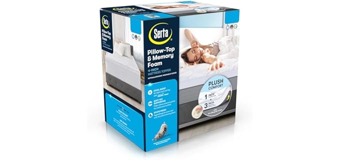 Serta Dual Layer Topper