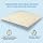 Turmerry Egg Crate Latex Topper